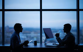 Professional team in a modern office